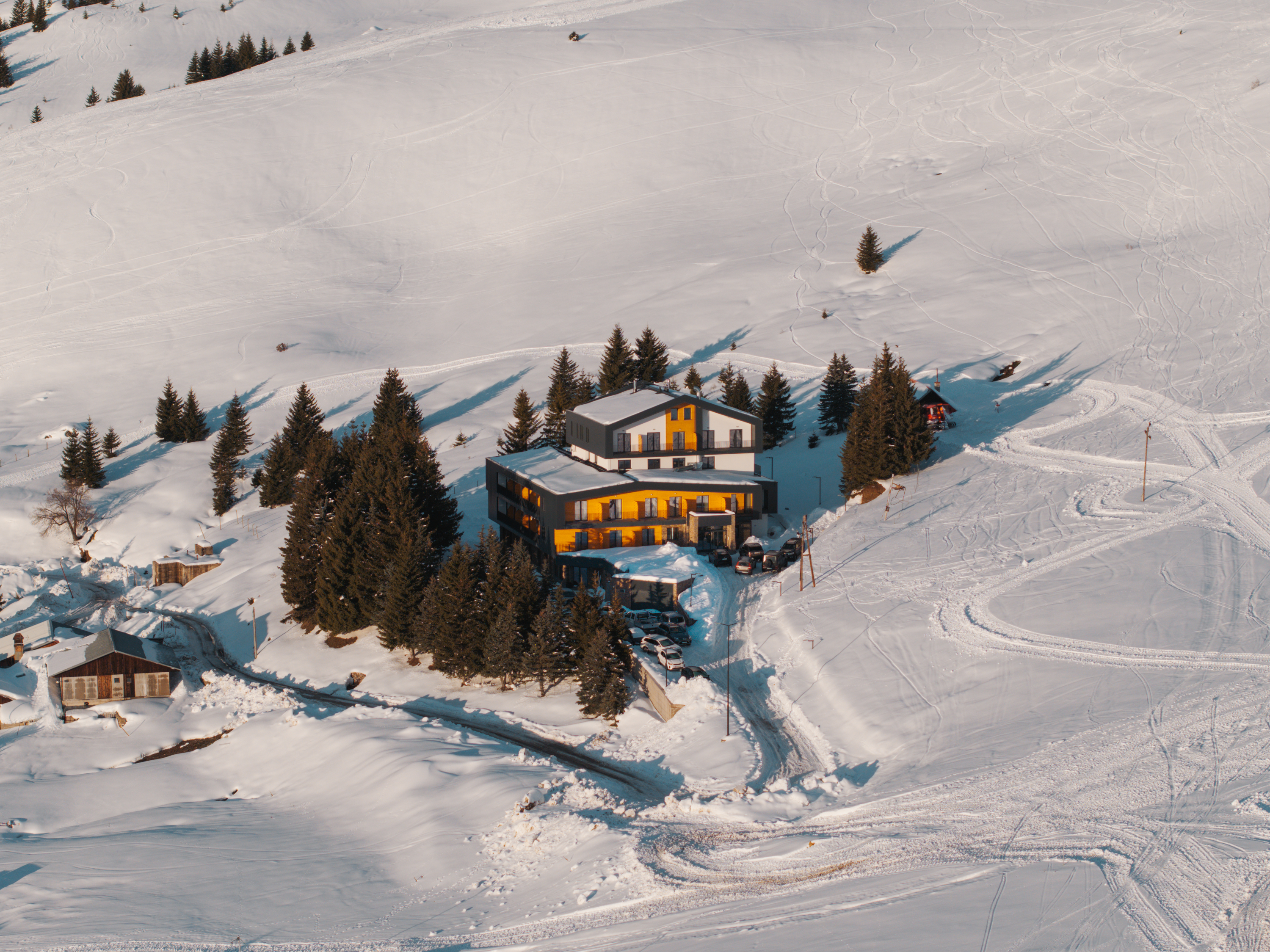 Residence Shara at sunset